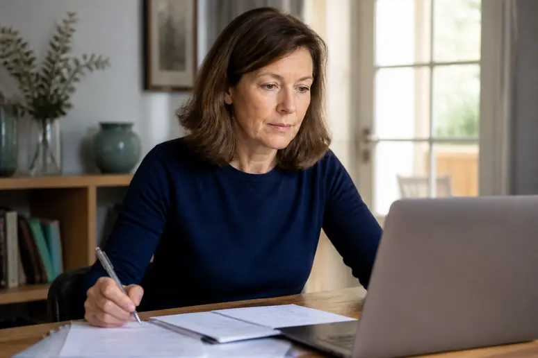 Femme française recherchant des aides alternatives à MaPrimeRénov' pour ses projets de rénovation future.