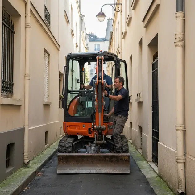terrassement en terrain difficile paris